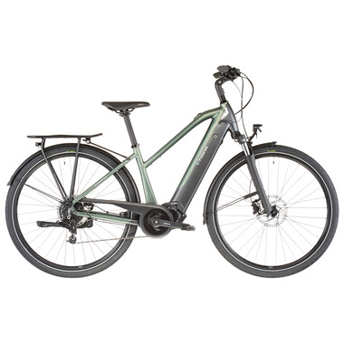Bicicleta todocamino eléctrica BIANCHI T-TRONIK T-TYPE SUNRACE X5 TRAPEZ Verde/Negro 2023 0